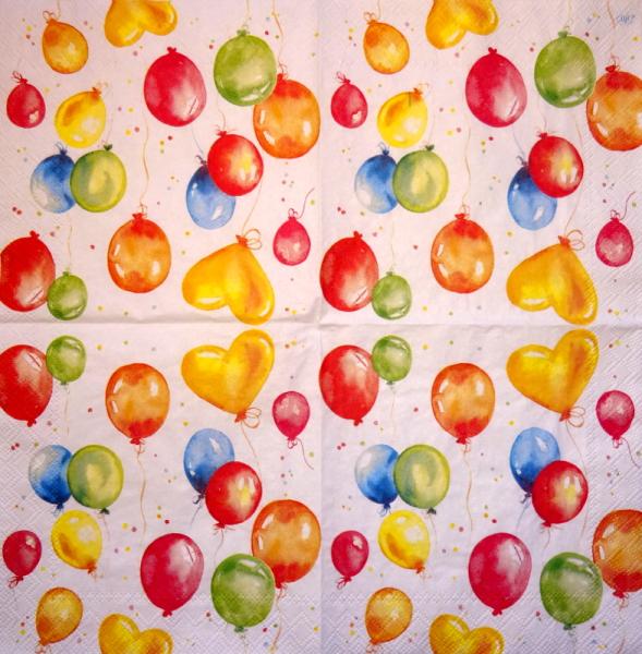 076 Clowns - 3-lagig - Duni
